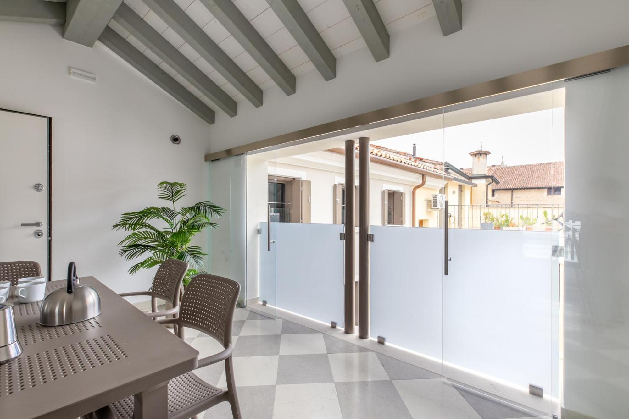 Corte Alle Mura - Mansarda Lux Cittadella Exteriör bild